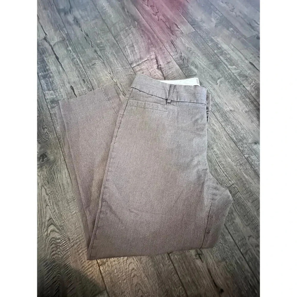 Banana Republic Jackson Fit Brown Straight Leg Dress Pants Size 14 - Picture 1 of 3